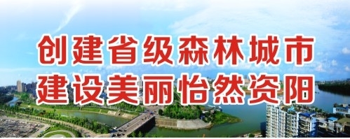 国产美女被操逼的全部视频创建省级森林城市 建设美丽怡然资阳